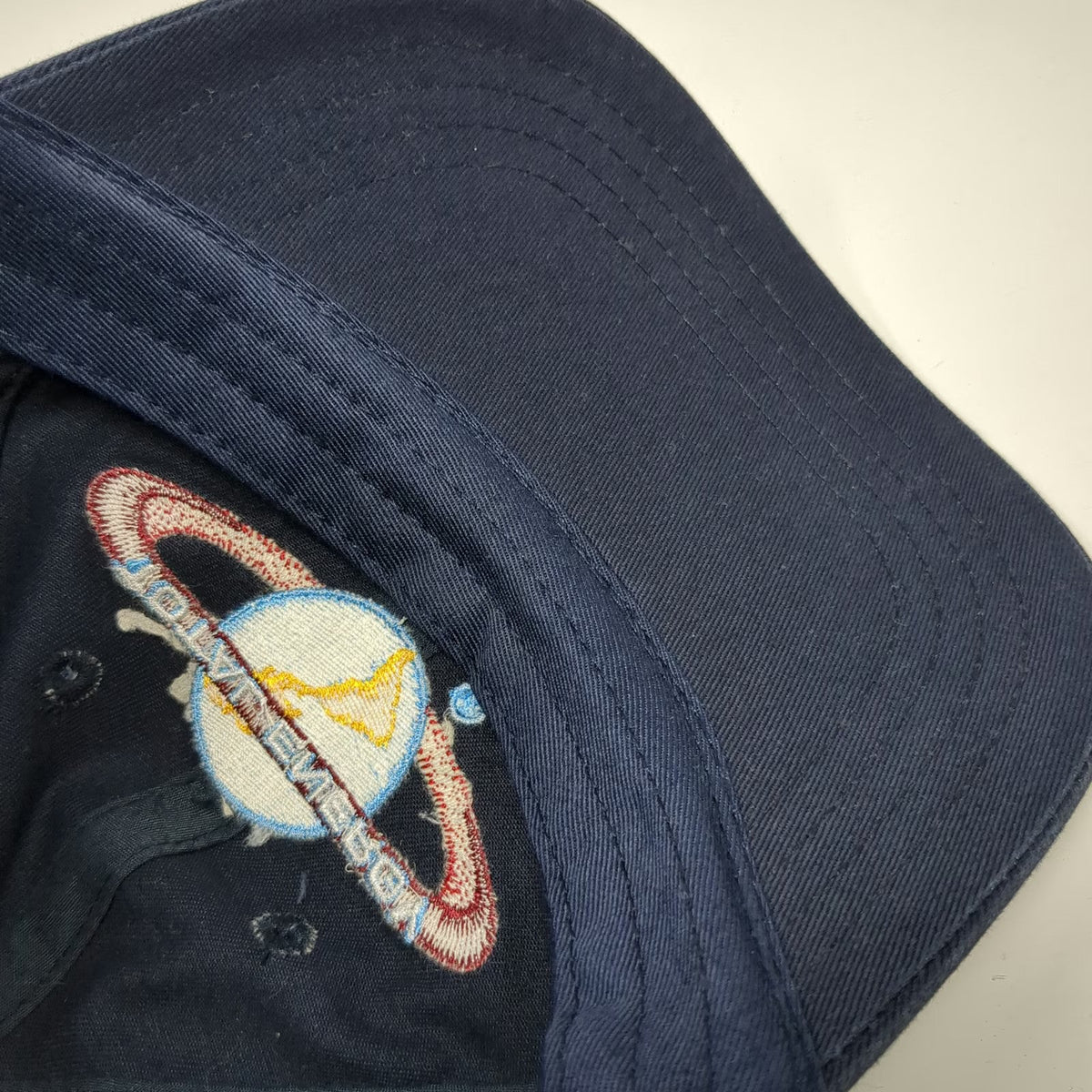 Total Energy Baseball Cap Blue OSFM Globe Logo Worldwide Services Slideback Hat