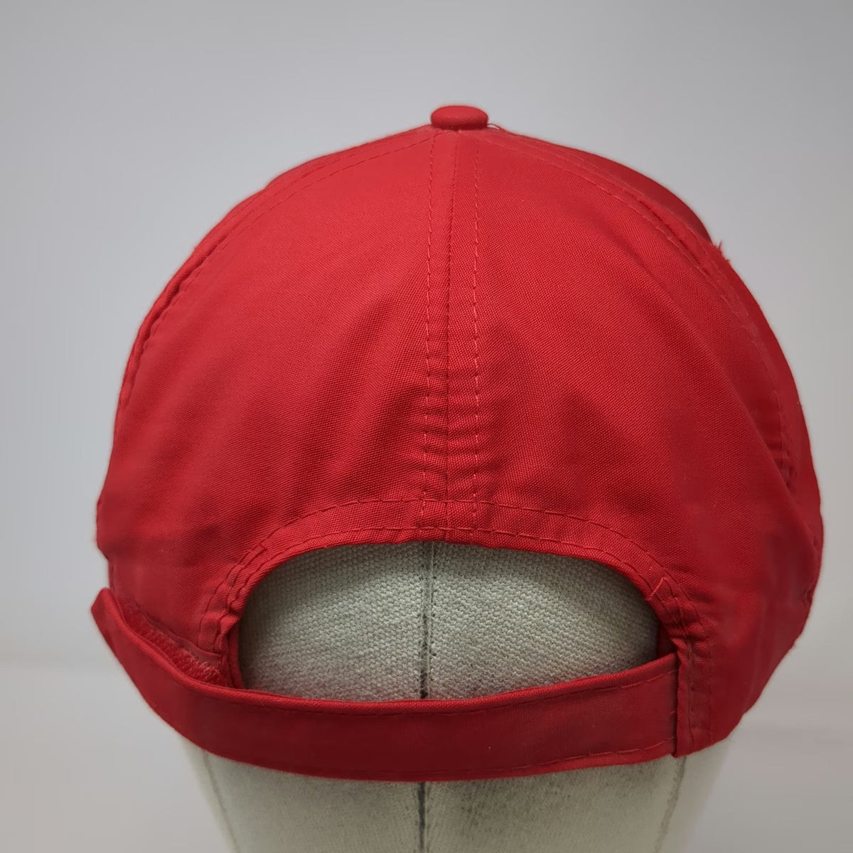 Head To Toe 5 Panel Red One Size Western Seeds Longhorn Rope Brim Utah Idaho Hat