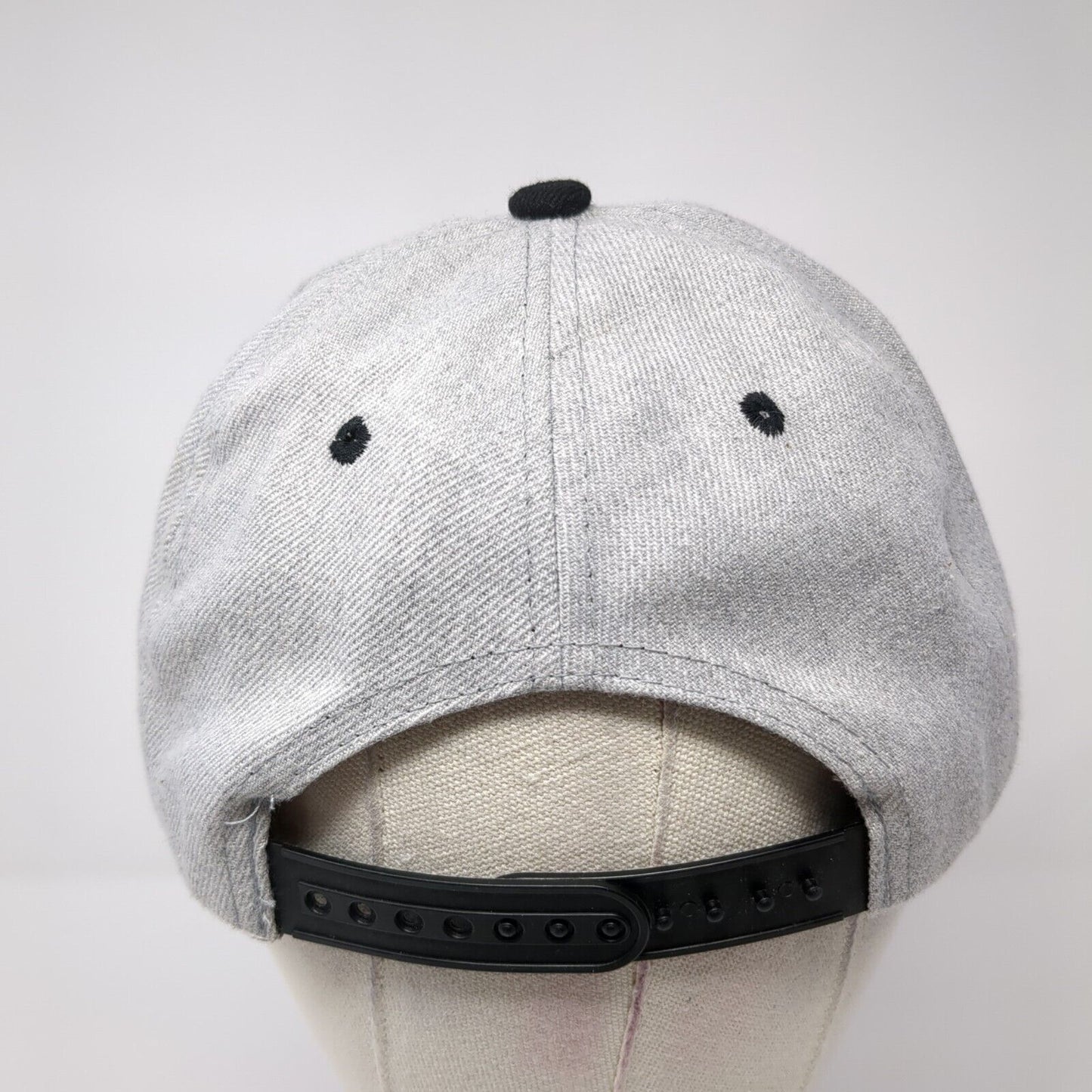 Parental Advisory Explicit Content Snapback Hat Gray OSFA Damp Lush Logo 3D