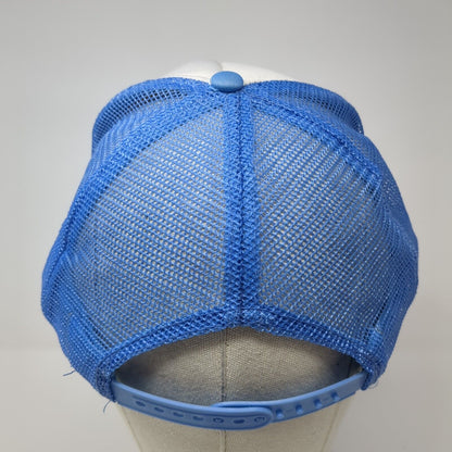 Est 1977 The Record Exchange CDs Vinyl DVDs Gift Boise Idaho Trucker Hat Blue OS