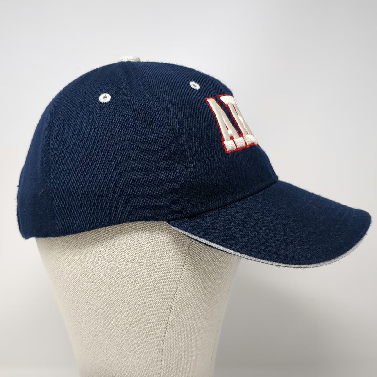 Army Embroidered Baseball Cap Blue One Size Strapback United States Military Hat