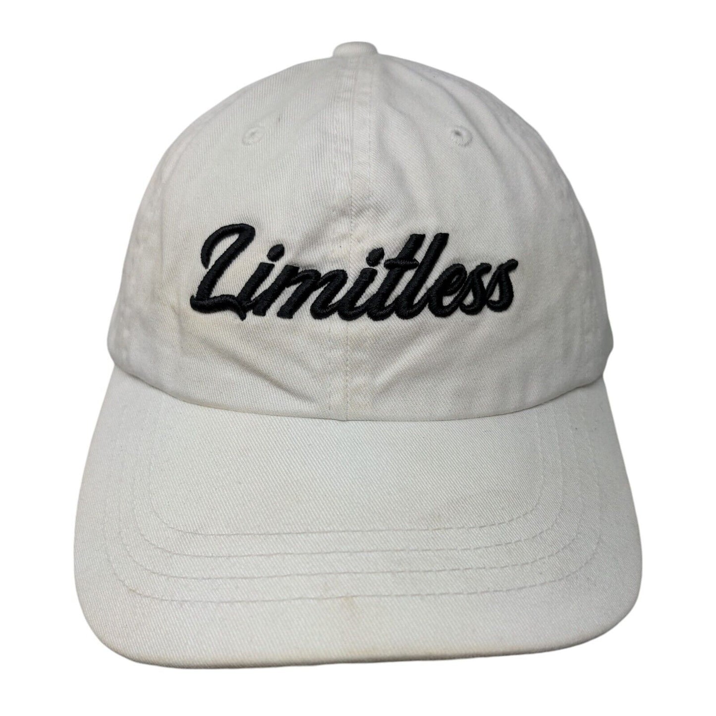 Limitless Slideback Hat White One Size Embroidered The Classics Yupoong