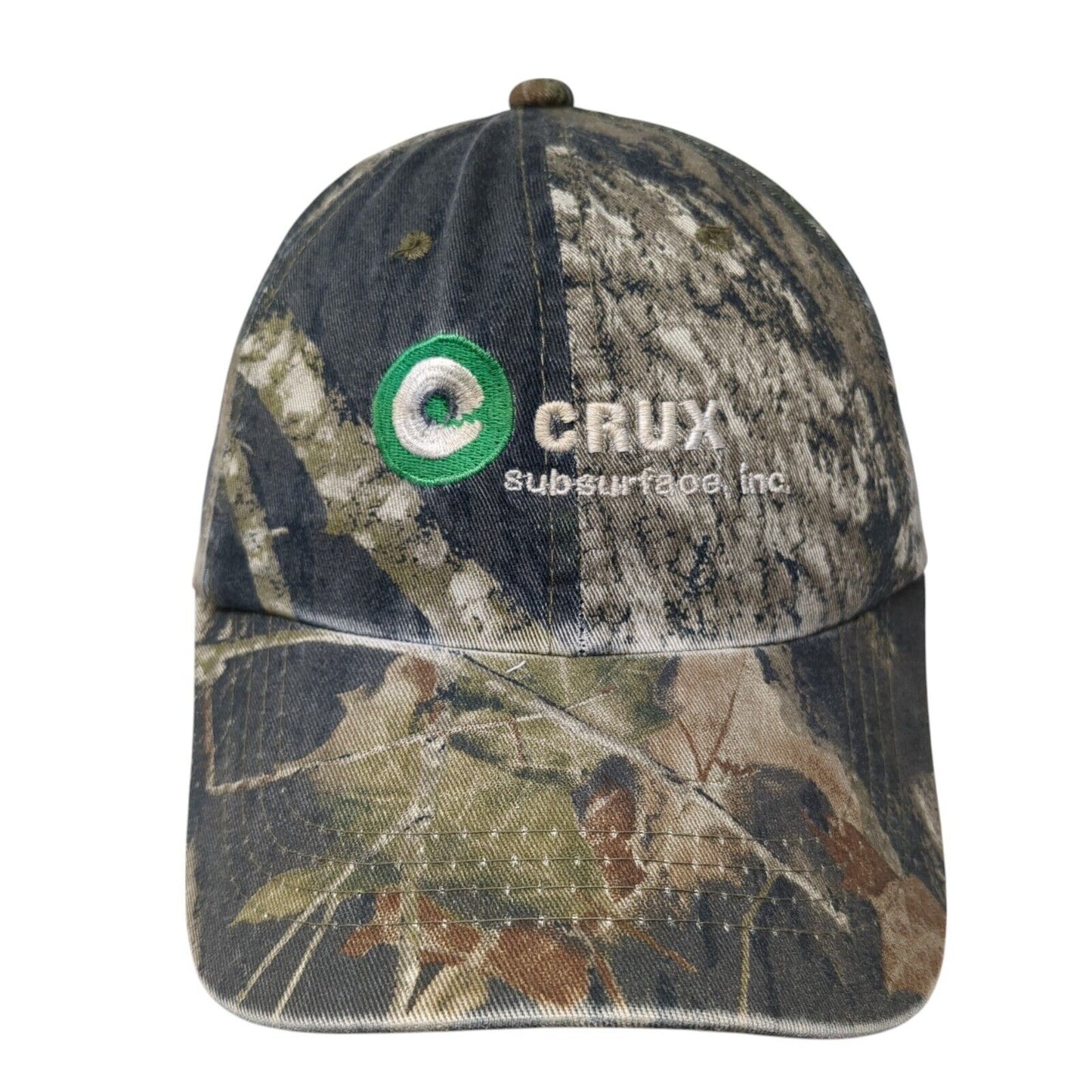 Crux Subsurface Inc. Strapback Hat Camo One Size Port Authority Hunting