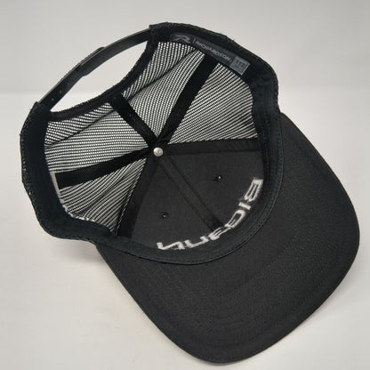 BIG GUN Nelson Snapback Trucker Hat Black One Size Mesh Back Outdoor