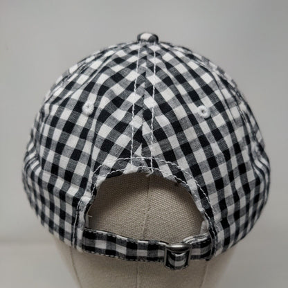 Nick Graham Slideback Hat Multicolor OSFA Adjustable Gingham 6 Panel Cotton