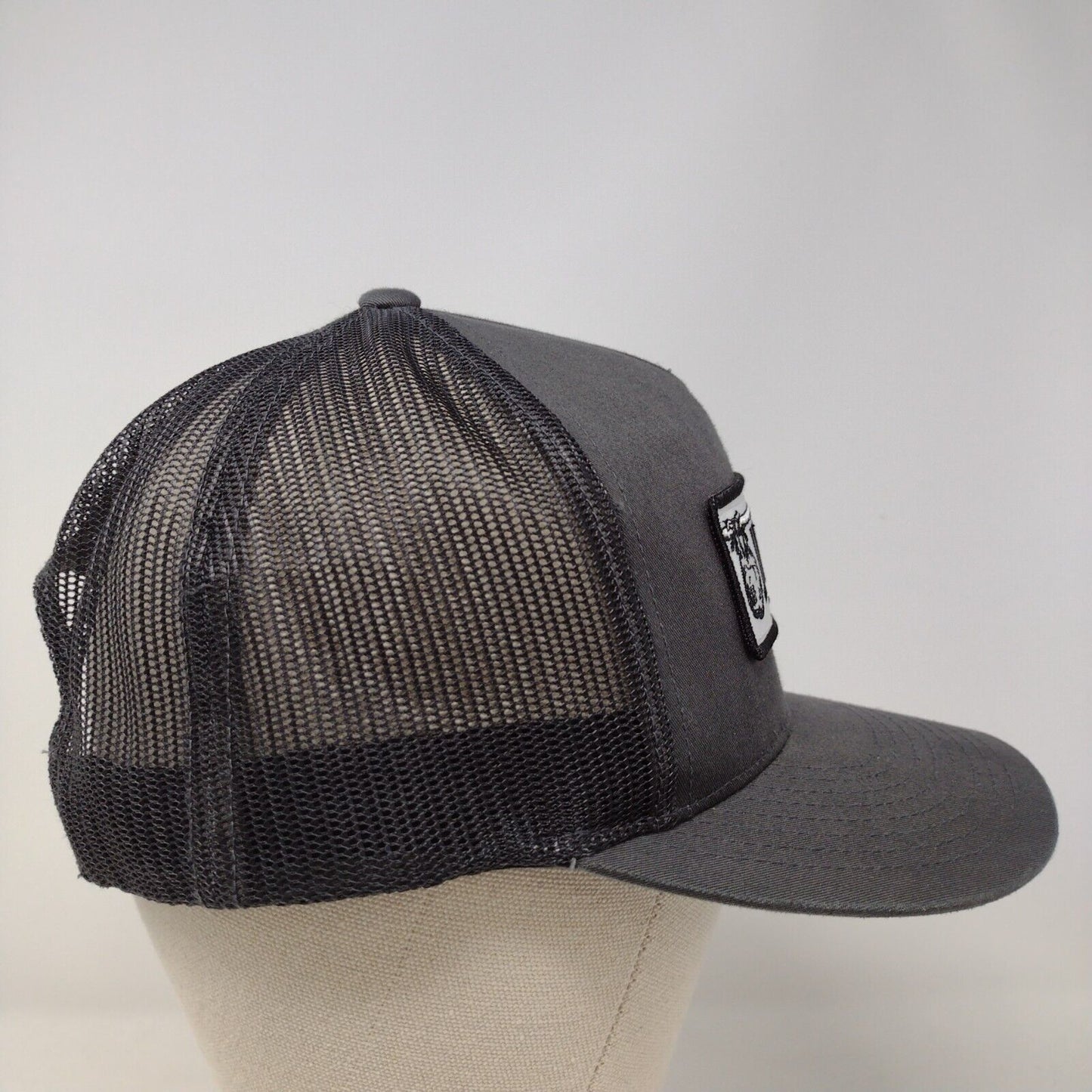 Jim Dandy Brewing Snapback Trucker Hat Gray OSFA The Classics Yupoong