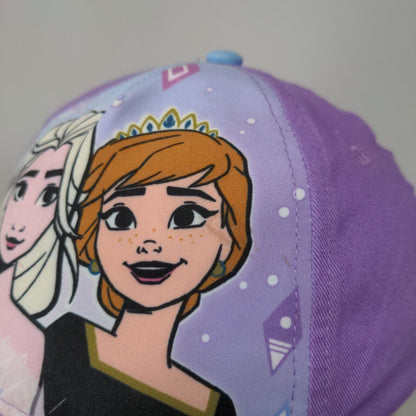 Frozen II Snapback Hat Multicolor OSFM Adjustable Vented Holes 5 Panel Disney