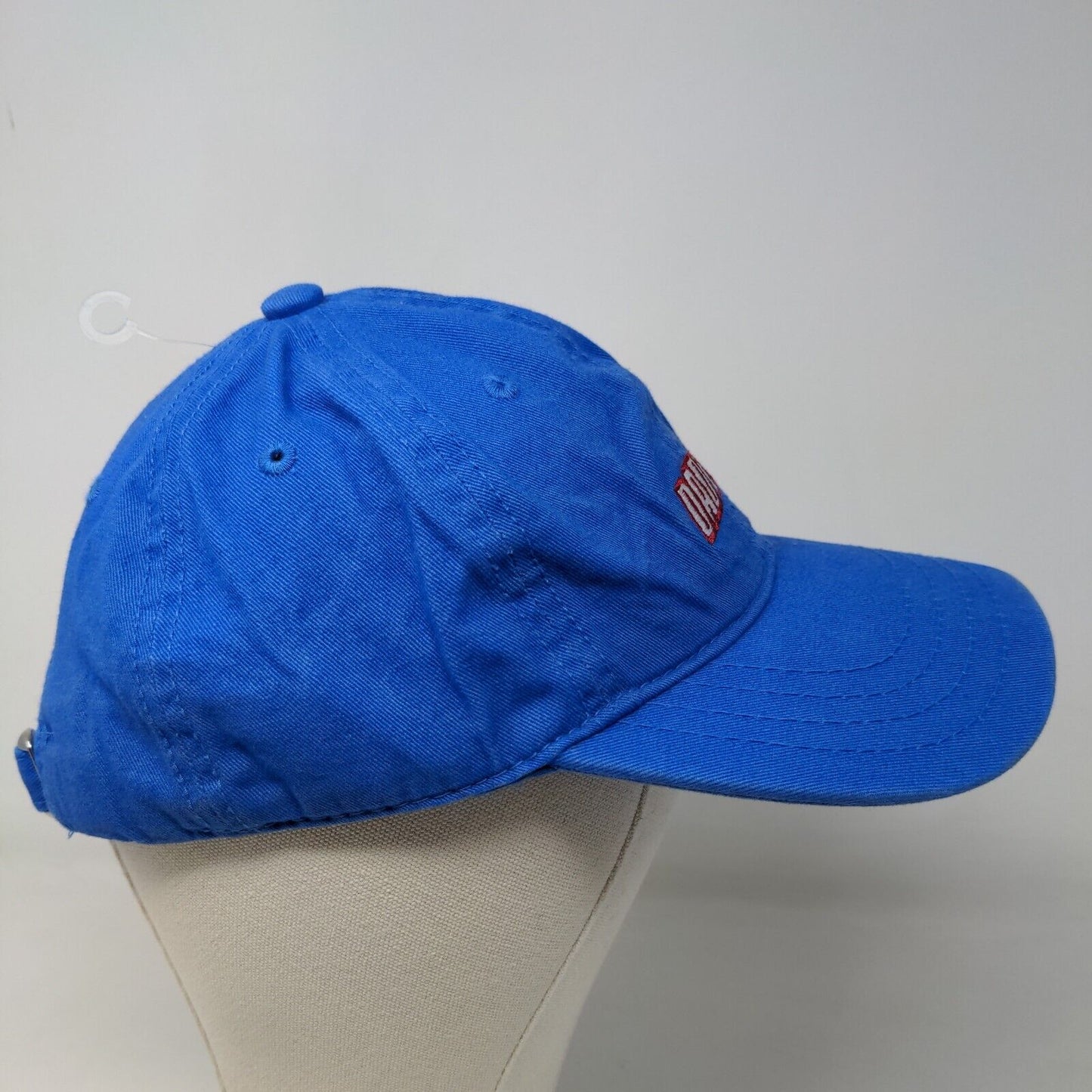 Unbranded Men's Slideback Hat Blue Size OS Embroidered Dad Bod Logo Cotton