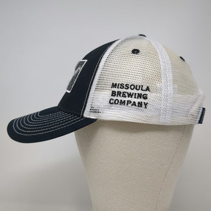 Ouray Trucker Hat Black OS Highlander Montana Missoula Brewing Company Snapback