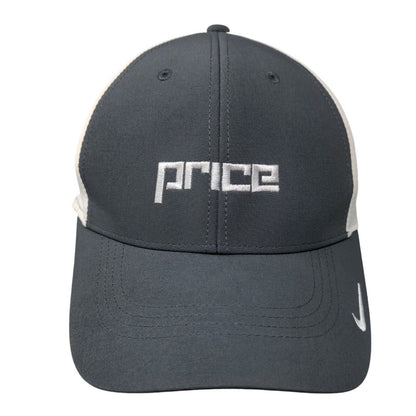 Price Strapback Hat Gray OSFM Embroidered Nike Legacy 91 Dri-Fit