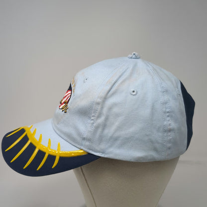 Headgear Baseball Cap Blue One Size Freedom to Fly Oshkosh WI American Flag hat