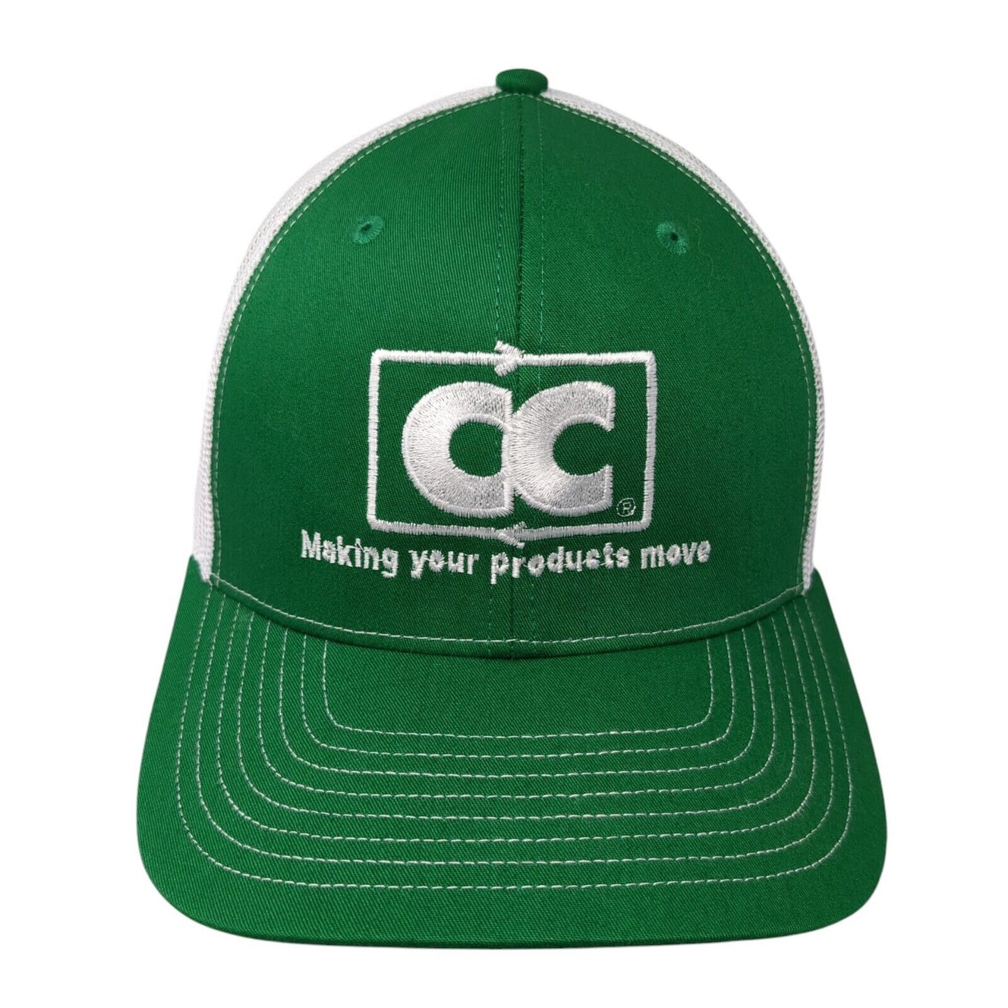 CC Making Your Products Move Snapback Trucker Hat Green OSFA Mesh Back