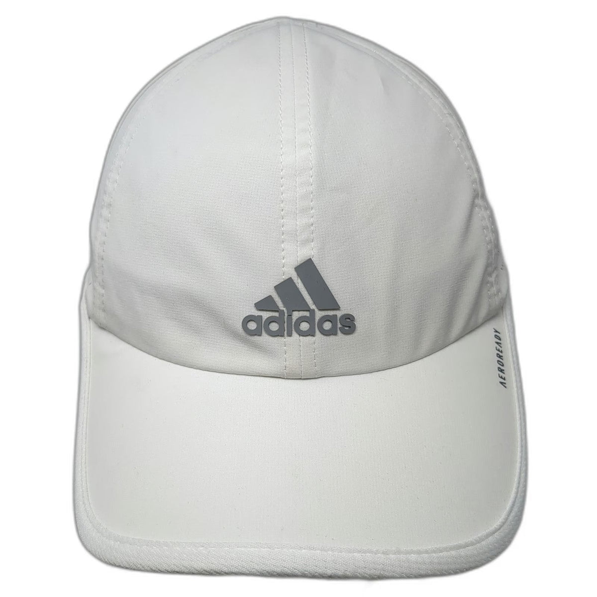 Adidas Baseball Cap White OSFM AeroReady Perforated Performance Strapback Hat