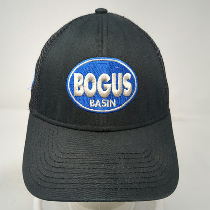 Fahrenheit Baseball Cap Black One Size Bogus Basin 75 Years Anniversary Mesh Hat