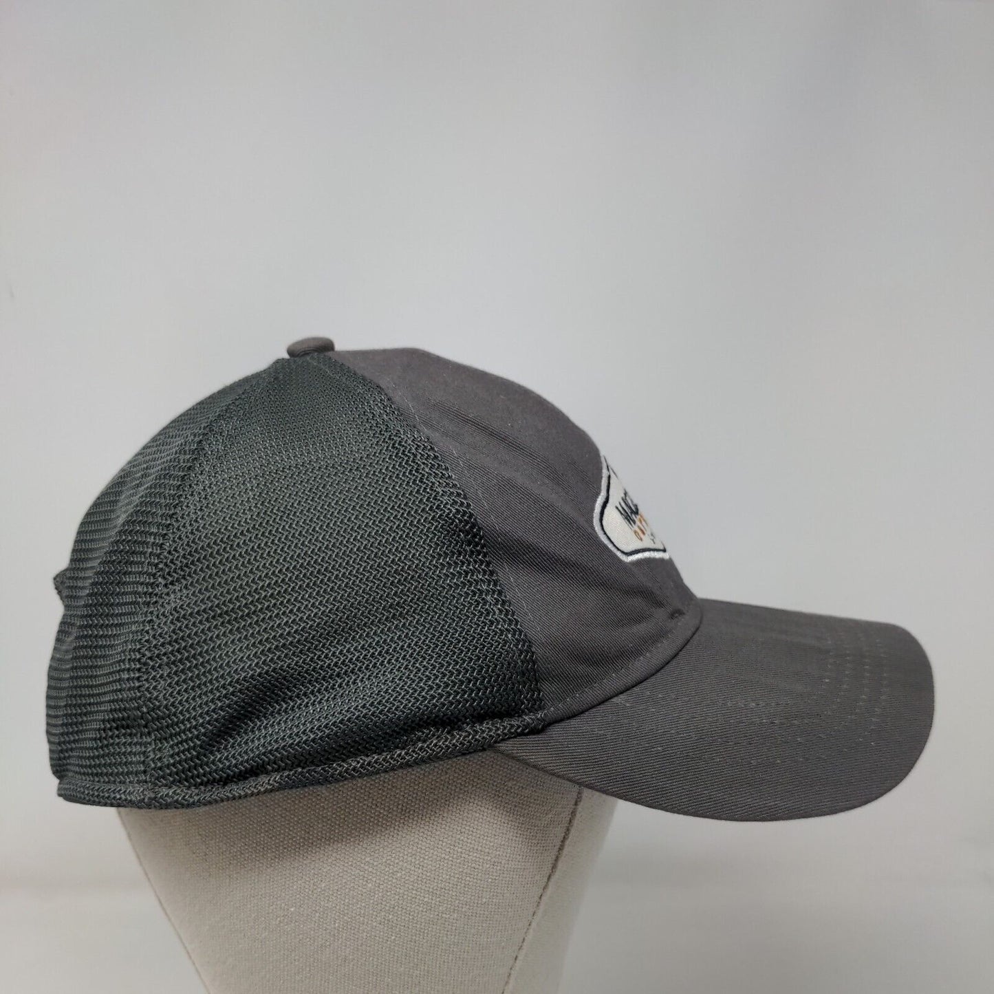 Magellan Outdoors Since 1999 Snapback Mesh Back Trucker Hat Gray One Size