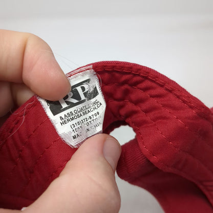 Los Angeles Angels MLB RP & Associates Visor Red One Size El Torito Strapback