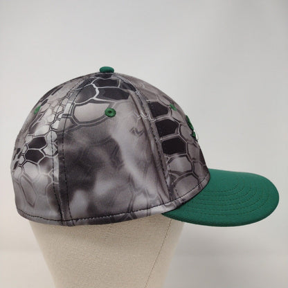 Mustang Football Fitted Hat Multi M/L Embroidered Kryptek Outdoor Cap