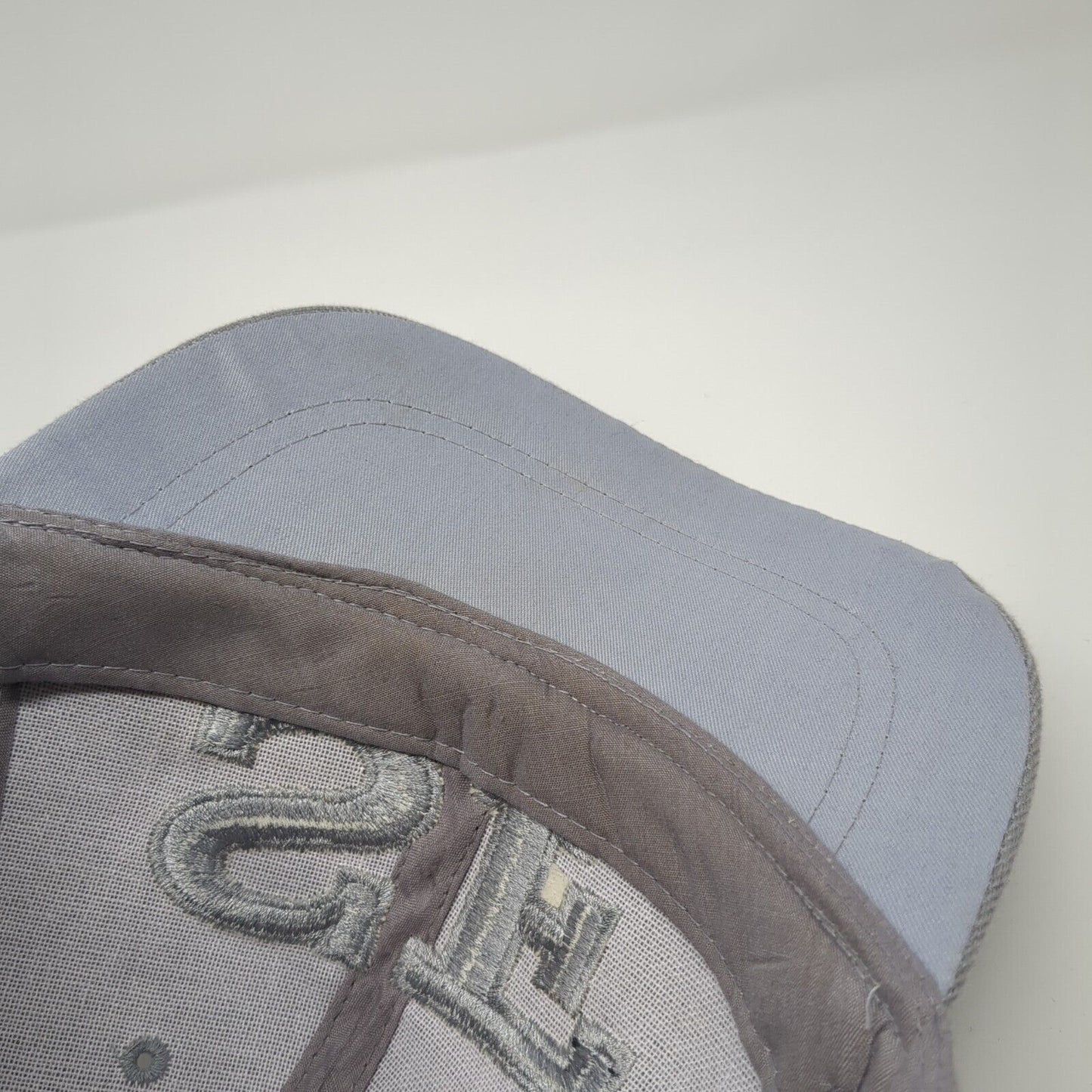SF San Francisco Strapback Hat Gray One Size Adjustable Embroidered Elite