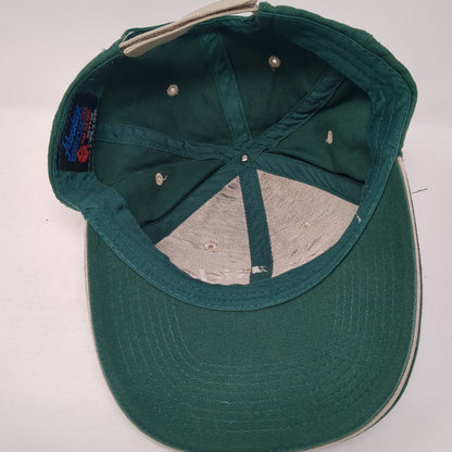 Tick Ridge Strapback Baseball Cap Green One Size Adjustable Advantage Series