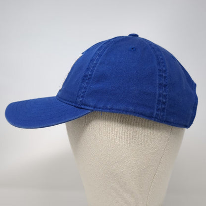 Mad Engine LA Logo Embroidered Blue Baseball Cap One Size Slideback Cotton Hat