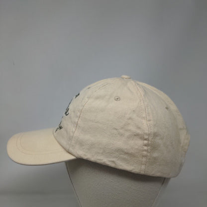 Plant Mama Strapback Hat Tan One Size Adjustable Embroidered 6 Panel Cotton