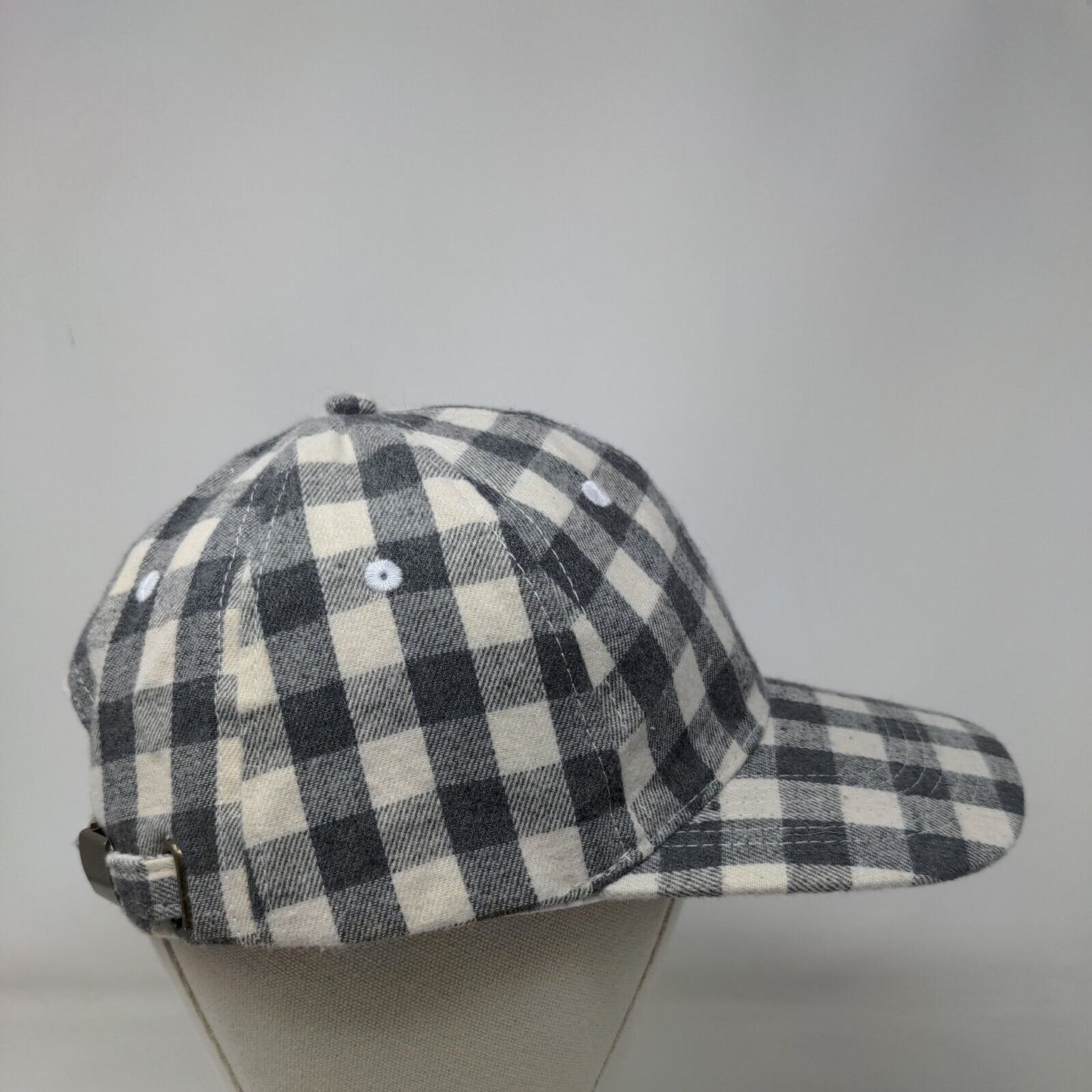Cocus Pocus Slideback Hat Multicolor One Size Adjustable Checkered Blank
