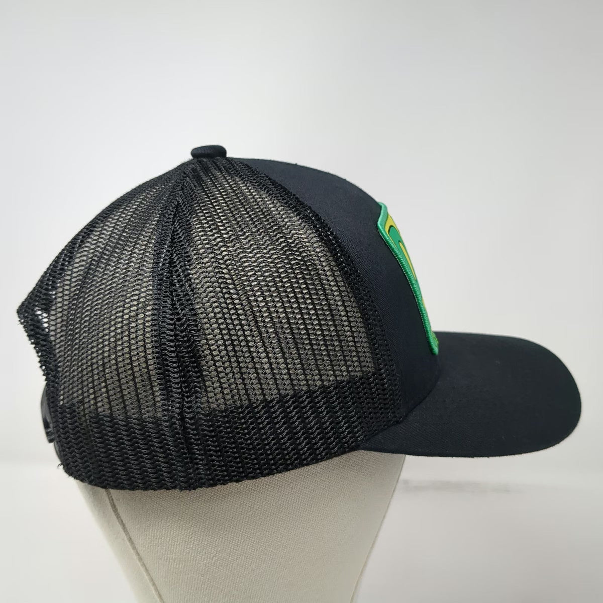 F/U Livestock Trucker Hat Black One Size DTF Down To Farm Mesh Snapback Funny