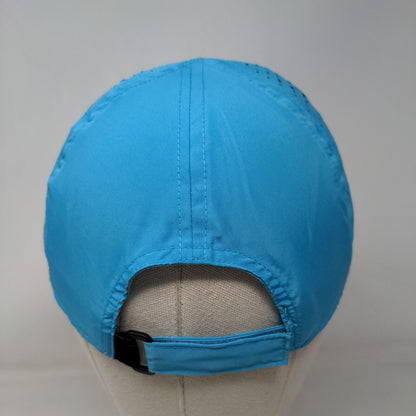 Unbranded Strapback Hat Blue One Size Adjustable Breathable 6 Panel Blank