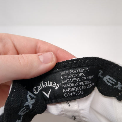 Callaway Since 1982 Snapback Hat White One Size Flexfit 110 Adjustable