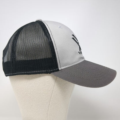 Vortex Trucker Hat Gray Black One Size Mesh Snapback Optics Hunting Outdoor