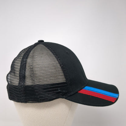 Valvoline Snapback Trucker Hat Black One Size Mesh Back Adjustable