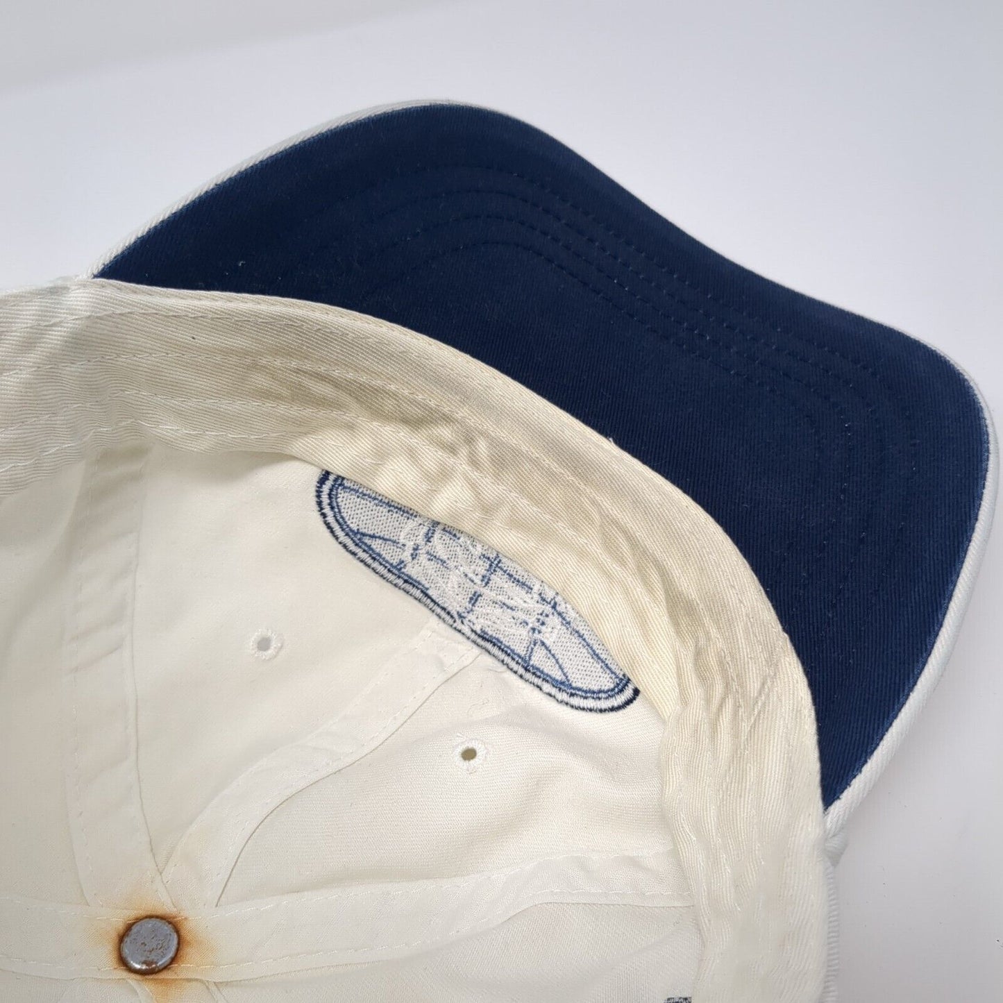 Breeders' Cup Slideback Hat White One Size 6 Panel Gear For Sports