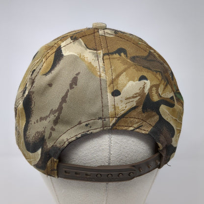 Continental Cement Company Snapback Hat Camo One Size Adjustable Hunting