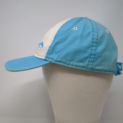 Callaway Golf Baseball Cap Blue White One Size Strapback Embroidered Grommet Hat