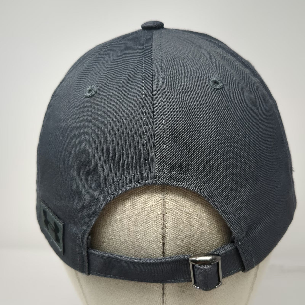 Under Armour Baseball Cap Gray One Size Spice World Patch Hat Slideback Buckle