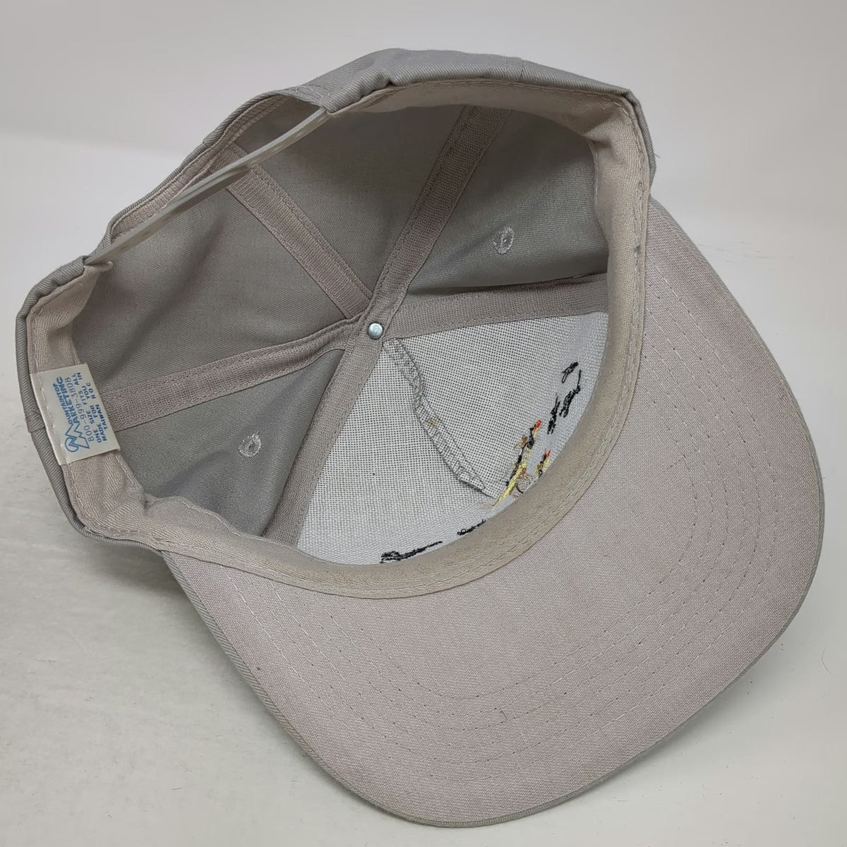 Mountaintop Marketing 5 Panel Gray Hat One Size Pheasant Bird Hunting Snapback