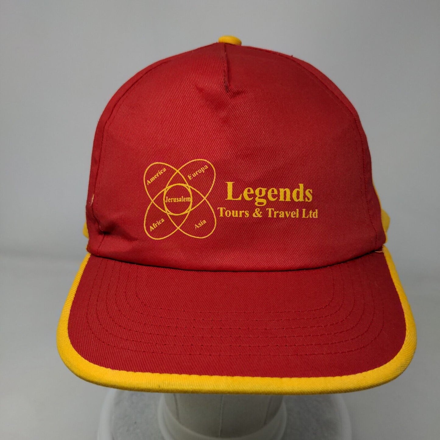 Legends Tours & Travel Ltd Strapback Hat Multi One Size Colorblock