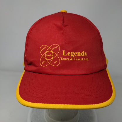 Legends Tours & Travel Ltd Strapback Hat Multi One Size Colorblock