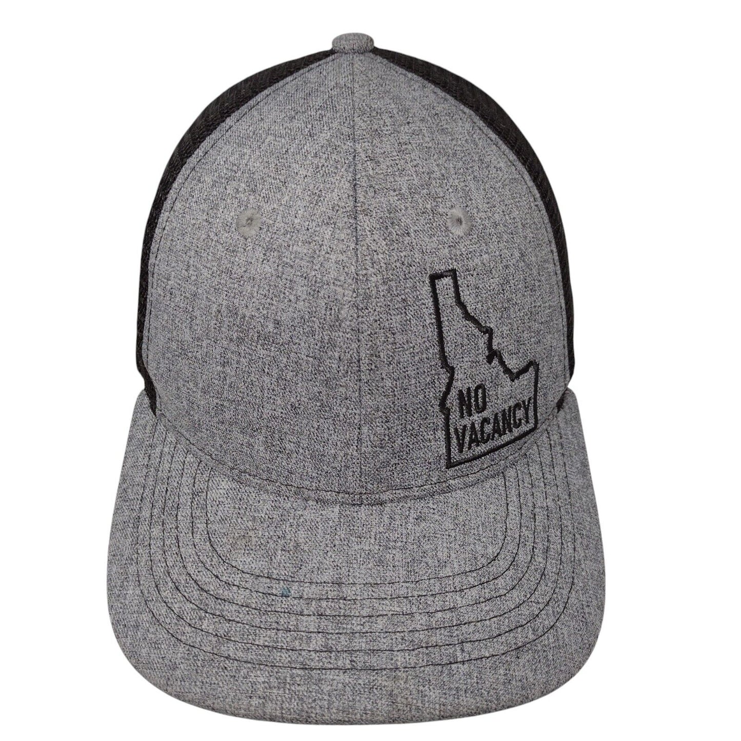 Idaho No Vacancy Snapback Mesh Back Trucker Hat Gray OSFA Colorblock