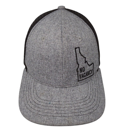 Idaho No Vacancy Snapback Mesh Back Trucker Hat Gray OSFA Colorblock