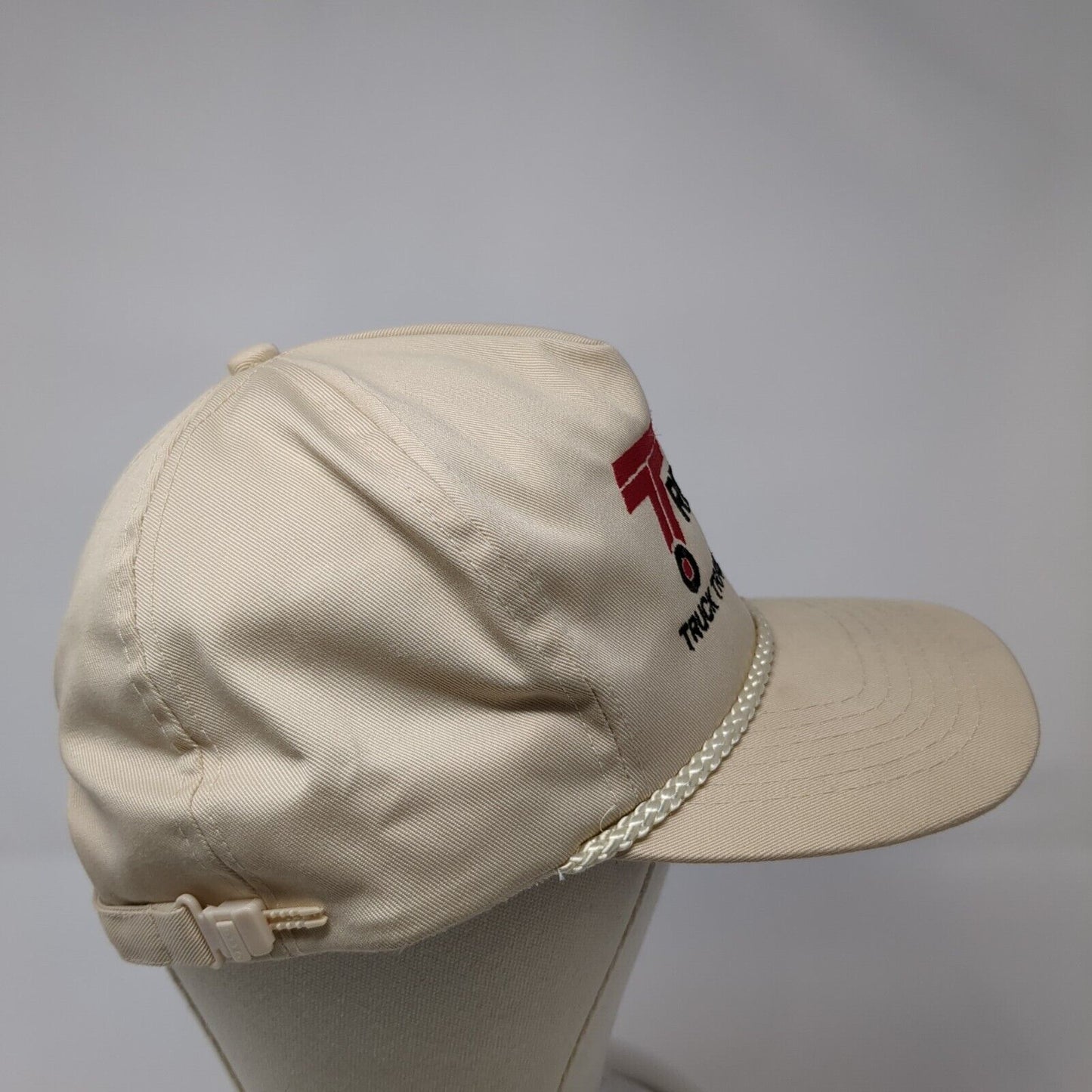Trebar Truck Trade Show 1999 Strapback Hat Tan One Size Adjustable Rope Otto