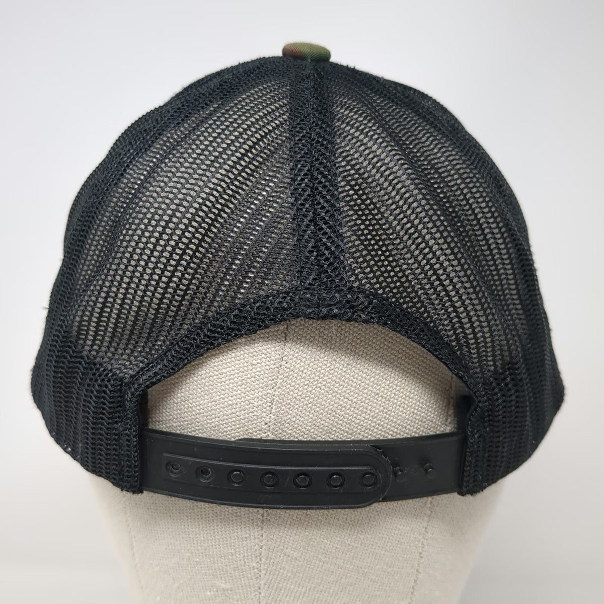 Yupoong Trucker Hat Green One Size Camo Neal McCoy Take A Knee My Ass Mesh Cap