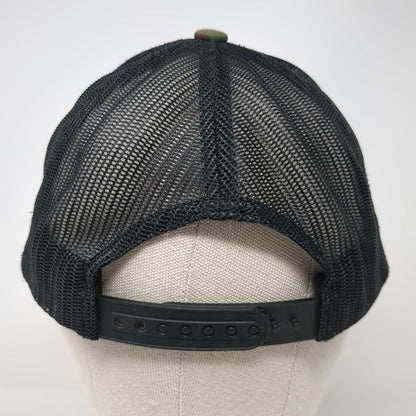 Yupoong Trucker Hat Green One Size Camo Neal McCoy Take A Knee My Ass Mesh Cap