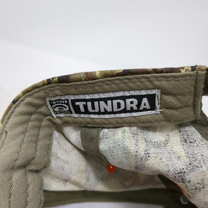 Toyota Trucks Baseball Cap Green Camo One Size Strapback Orange Accents Hat