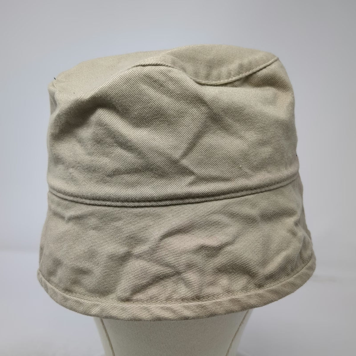 Goofy's Hat Co. Bucket Hat Beige Disneyland Minnie Mouse Pam Cotton Vintage