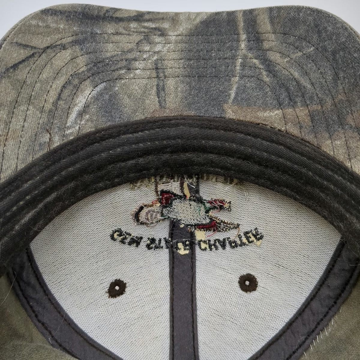 Stylemaster Snapback Gray One Size NWTF Gem State Chapter Idaho Turkey Camo Hat