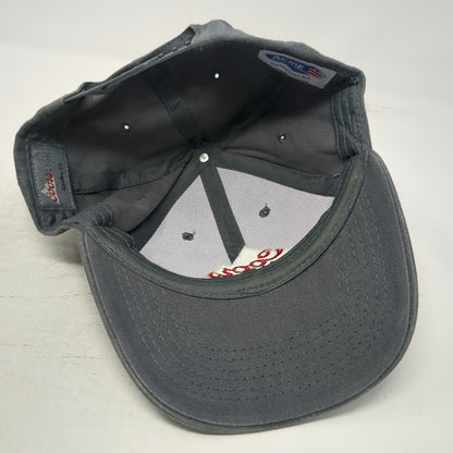 Acme Snapback Gray One Size Coors Light Mountain Logo Embroidered Beer Logo Hat