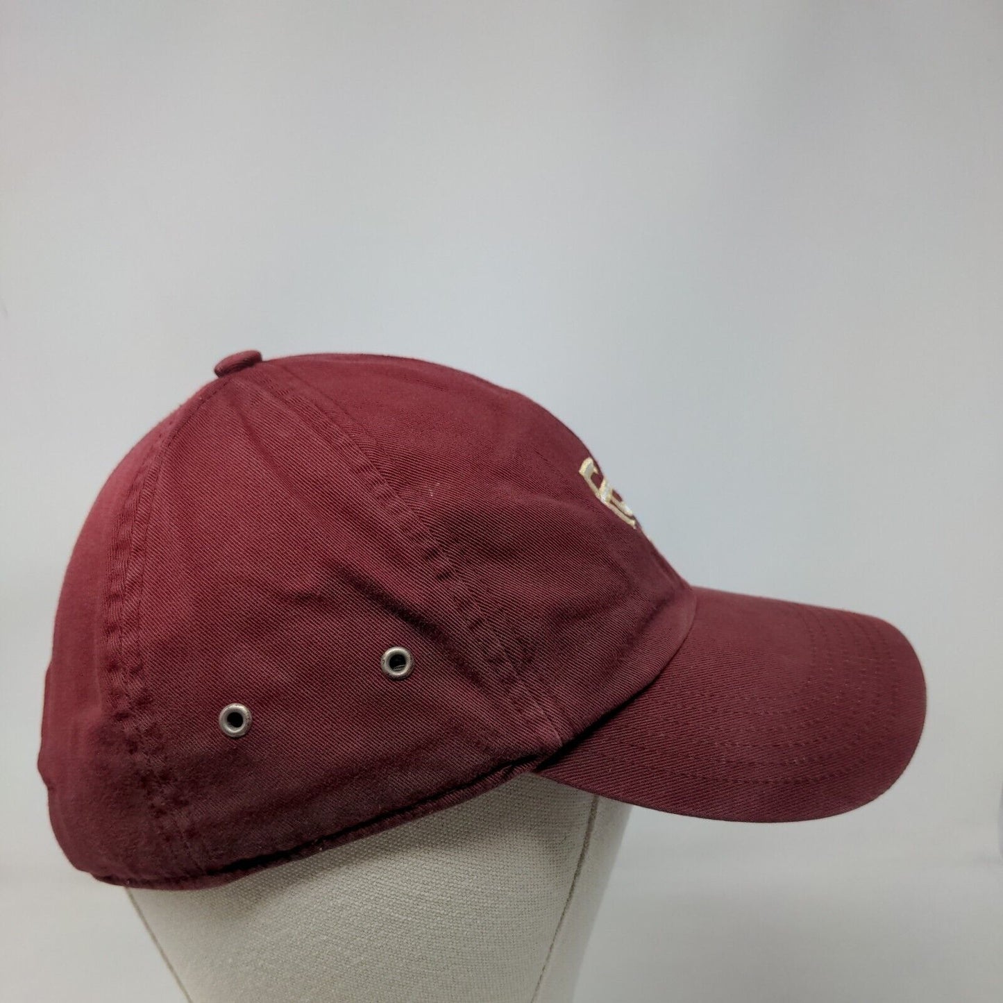 FSU Florida State University Slideback Hat Red OSFA Embroidered Logo Nike Team