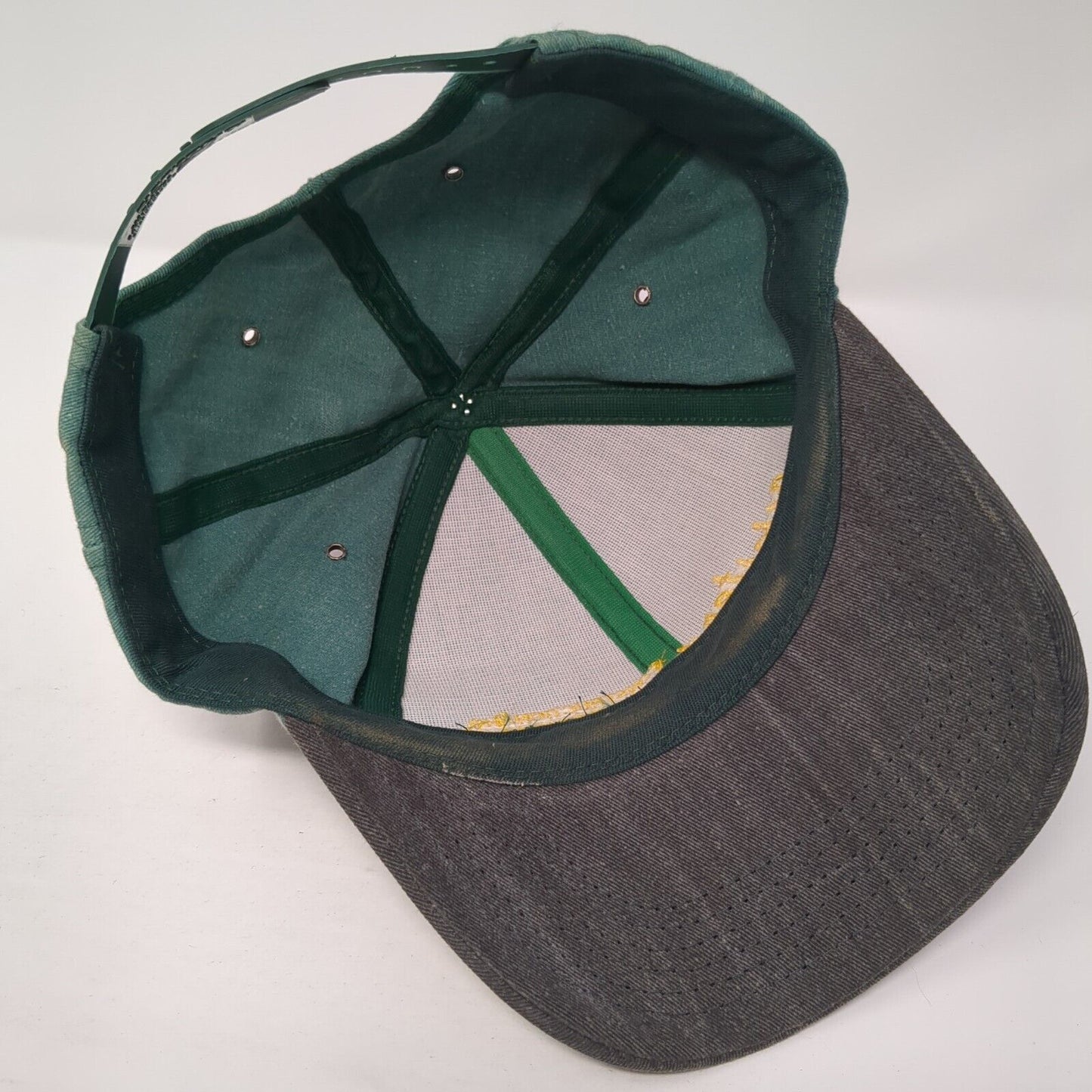 Western Construction Inc Snapback Hat Green One Size Adjustable Embroidered