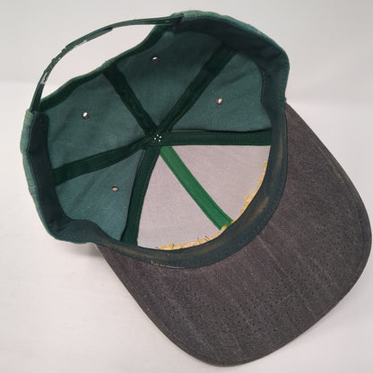 Western Construction Inc Snapback Hat Green One Size Adjustable Embroidered